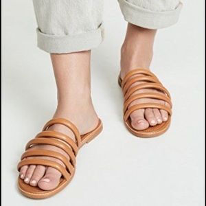 COPY - MADEWELL Addie Slide Sandal Tan Size 6.5